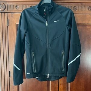 Nike Black and Gray Athletic Jacket